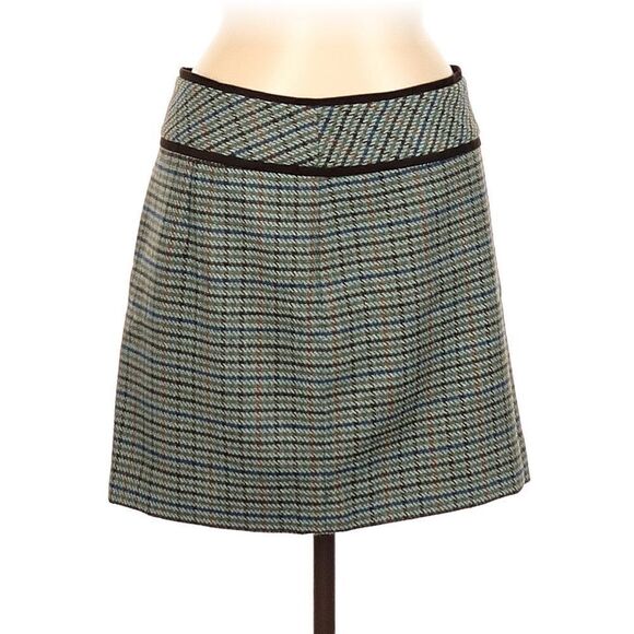 Vintage Outback Red Acrylic Wool Blend Mini Skirt Size 0 - Picture 2 of 7